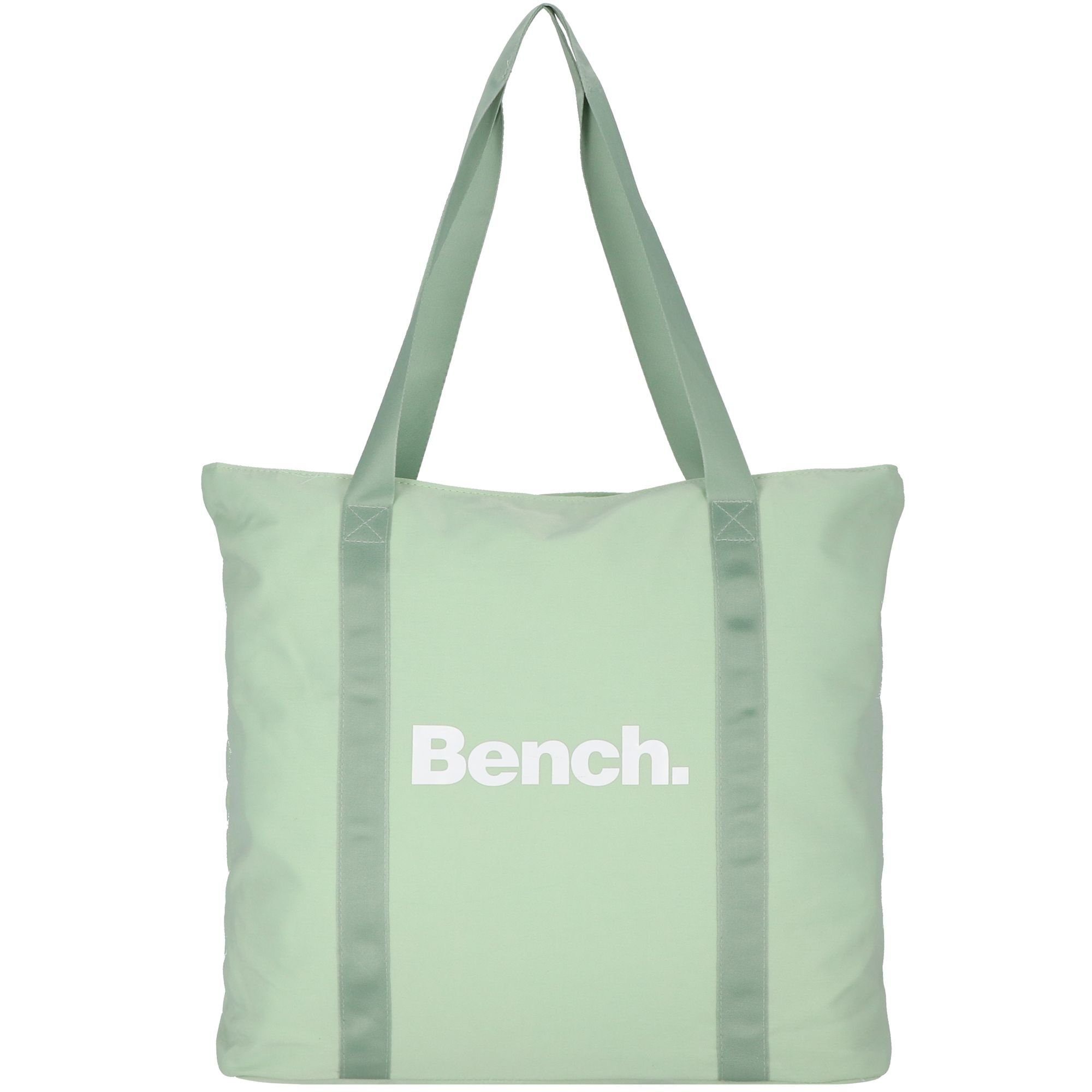 Bench. Shopper city girls, Nylon graugrün | Shopper