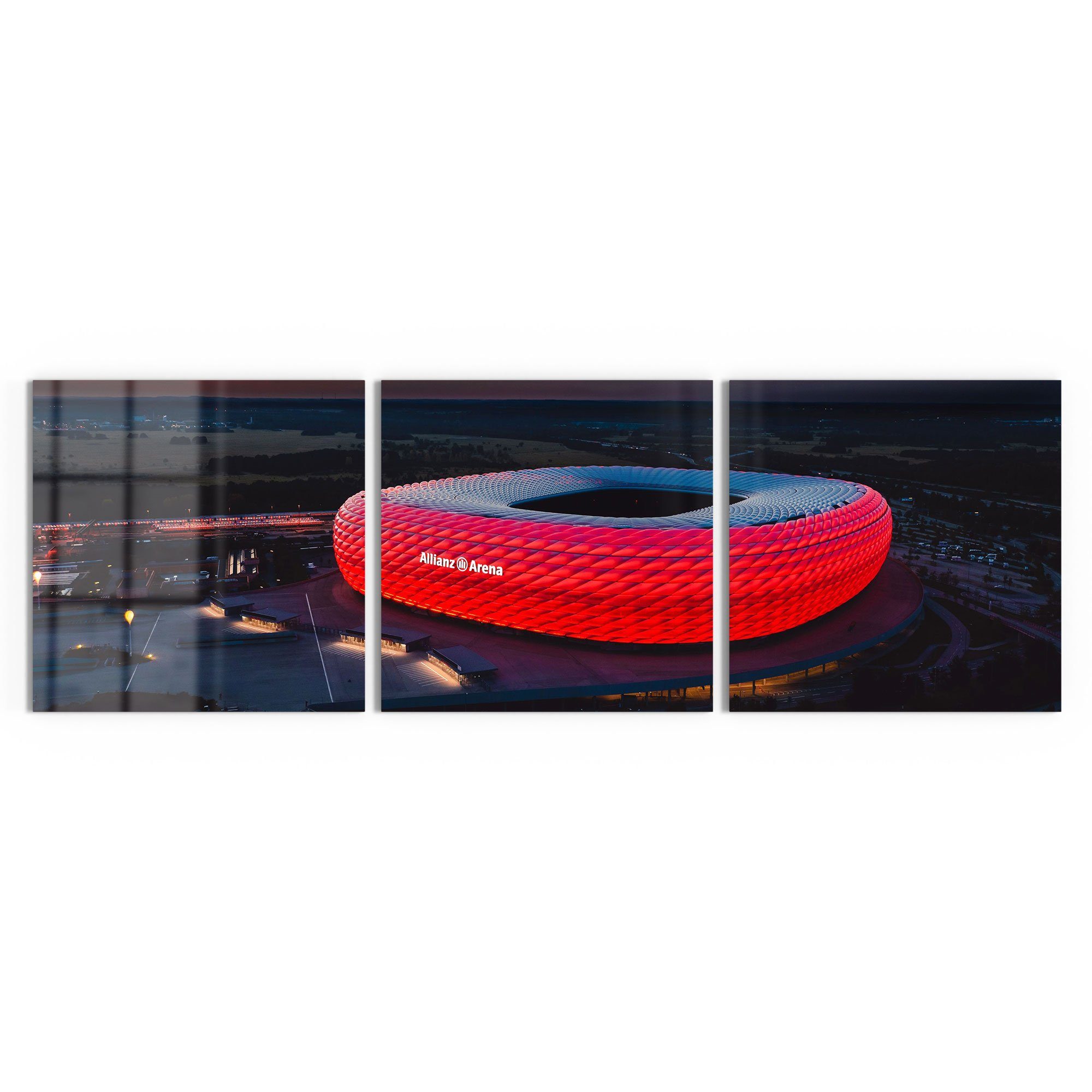 DEQORI Glasbild 'Allianz Arena, München', 'Allianz günstig online kaufen