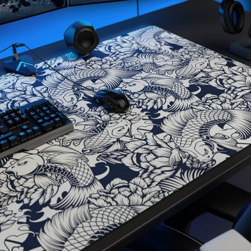 Titanwolf Gaming Mauspad XXXL Speed Mousepad 1200 x 600 x 3 mm, große Schreibtischauflage, rutschfest, abwaschbar, Geschwindigkeit & Präzision, Kois