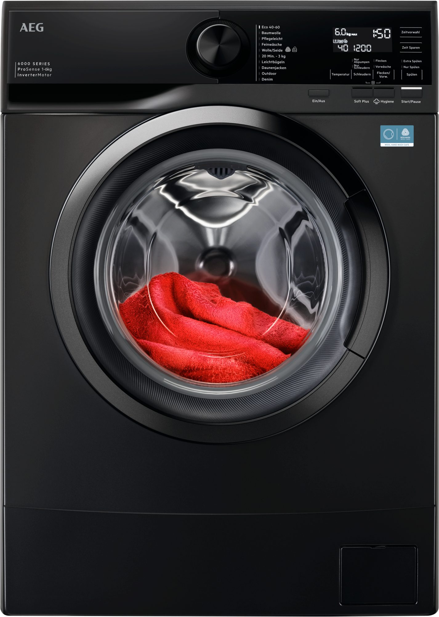 AEG Waschmaschine 6000 LSR6SA75260, 6 kg, 1200 U/min