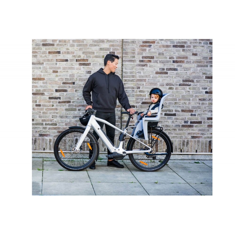 Thule Fahrradkindersitz Ride Along 2 Kindersitz Fahrrad hinten Rahmenmontage grau