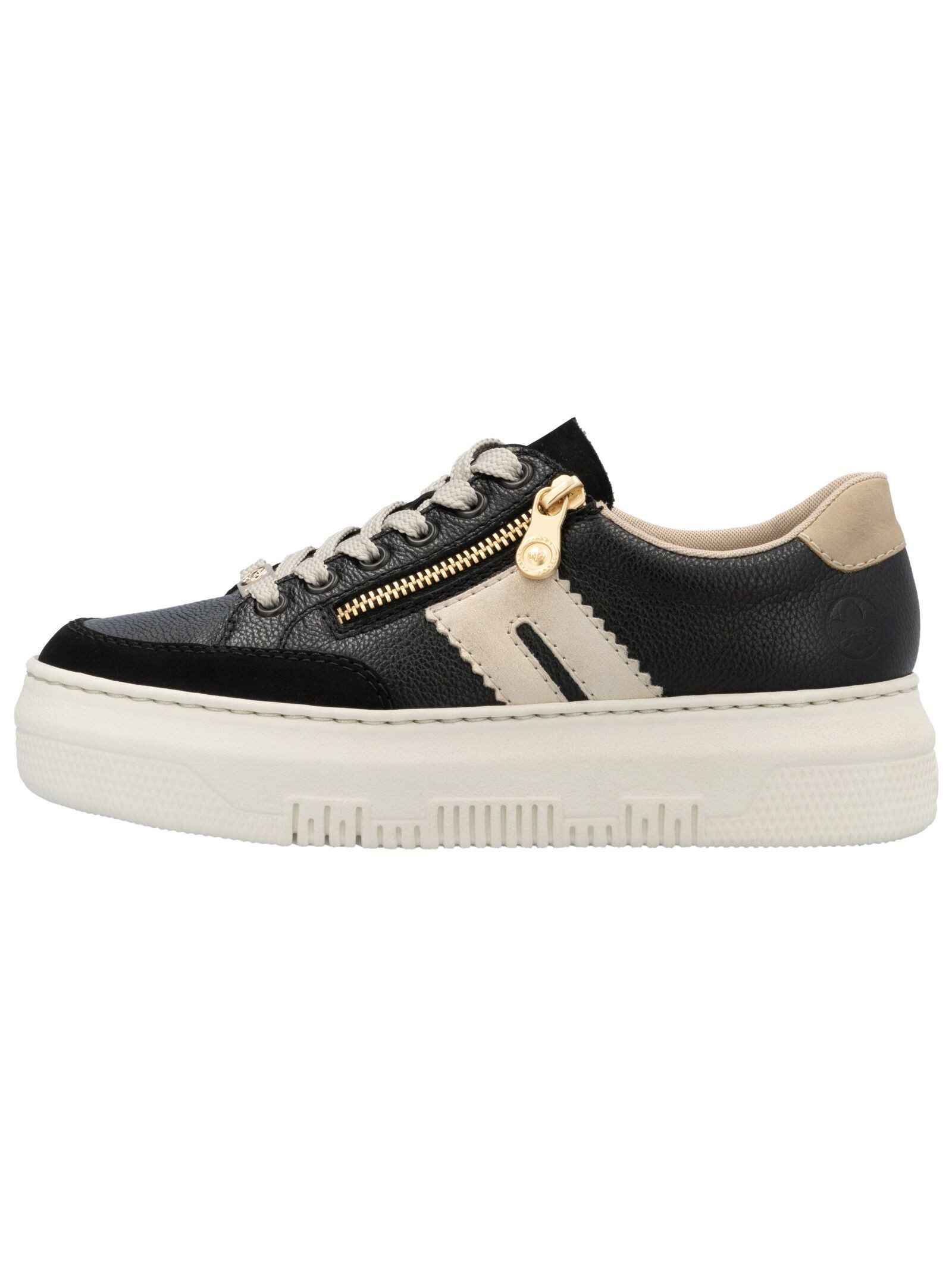 Rieker Rieker Sneaker Glattleder Plateausneaker günstig online kaufen