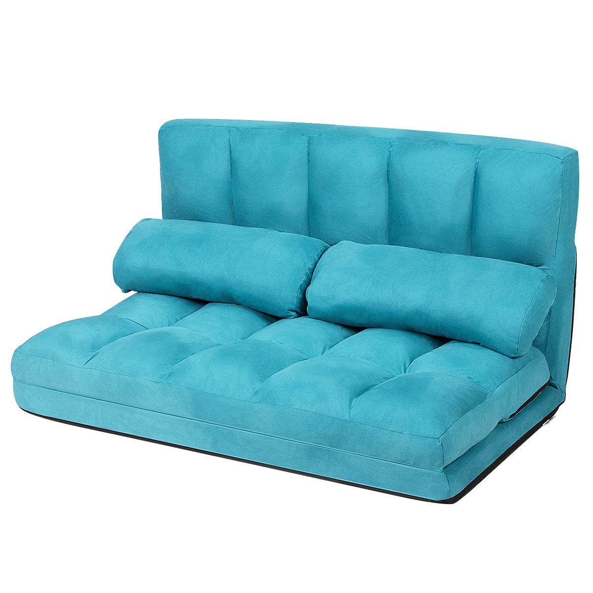 COSTWAY Schlafsofa, mit Bettfunktion, 2 Sitzer,klappbar, günstig online kaufen