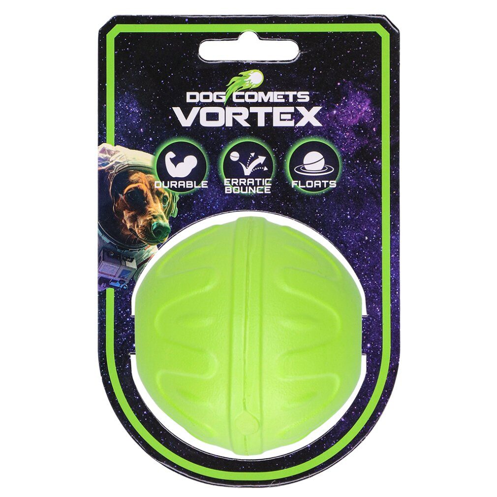 Tierquietschie Dog Comets Vortex bal Grün