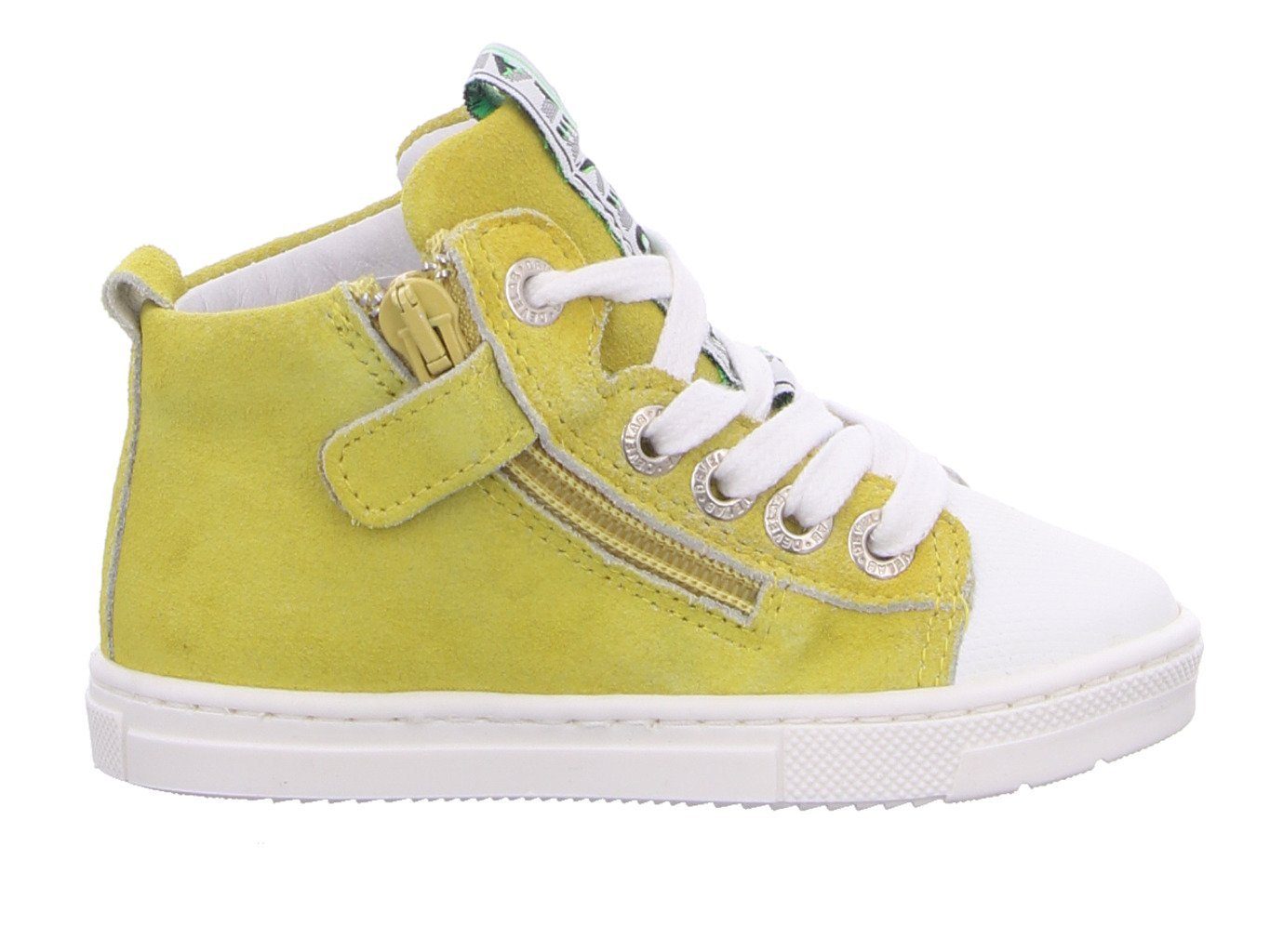 develab Boys Firststep Mid Cut Laces Lauflernschuh
