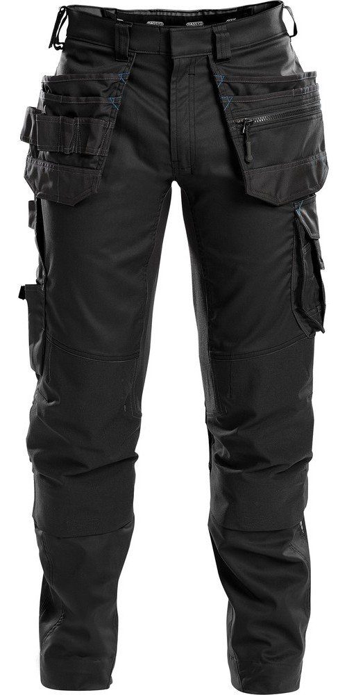 Arbeitshose Arbeitshose mit Stretch, Holstertaschen und Kniepolstertaschen FLUX