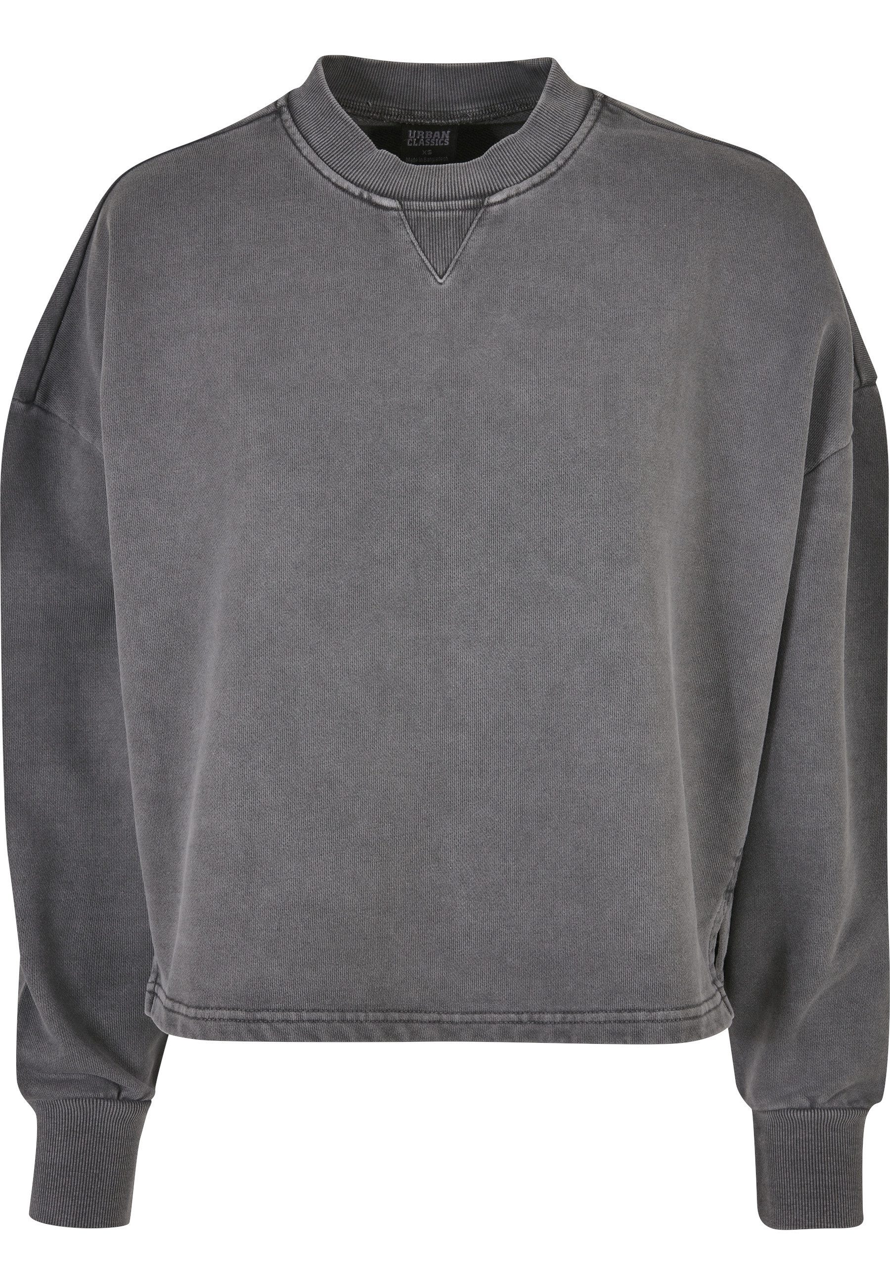 Sweater Urban Classics Damen Ladies Heavy Terry Garment Dye Crewneck