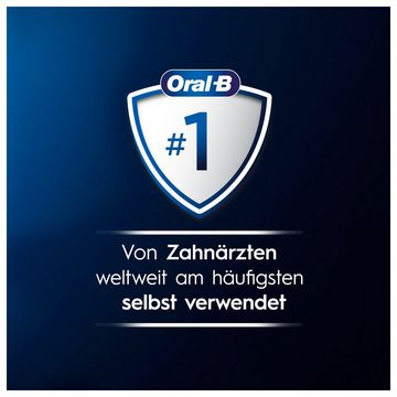 Oral-B Elektrische Zahnbürste Pro 3 3000, Aufsteckbürsten: 2 St., 3 Putzmodi