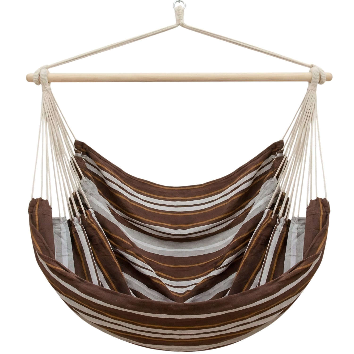 AMANKA Hängestuhl für 2 Personen: XXL Outdoor Hängesessel bis 150 kg - Garten und Balkon, 185 x 130 cm Hängesitz für Kinder und Erwachsene - 360° Relaxsessel