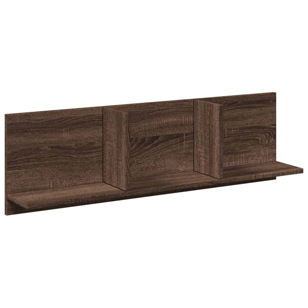 vidaXL Regal Wandschrank 100x16,5x30 cm Braun günstig online kaufen