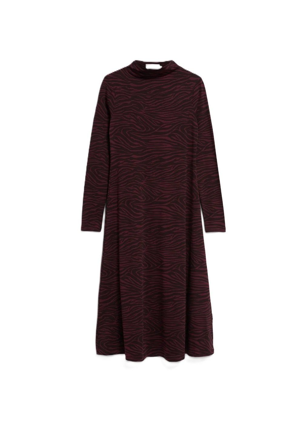 Armedangels A-Linien-Kleid DAILIMAA ZEBRARAA