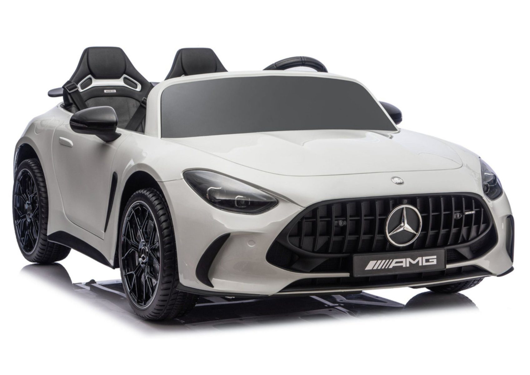 Wisam Elektro-Kinderauto Mercedes AMG DK-GT63 24V Weißes batteriebetriebenes Fahrzeug
