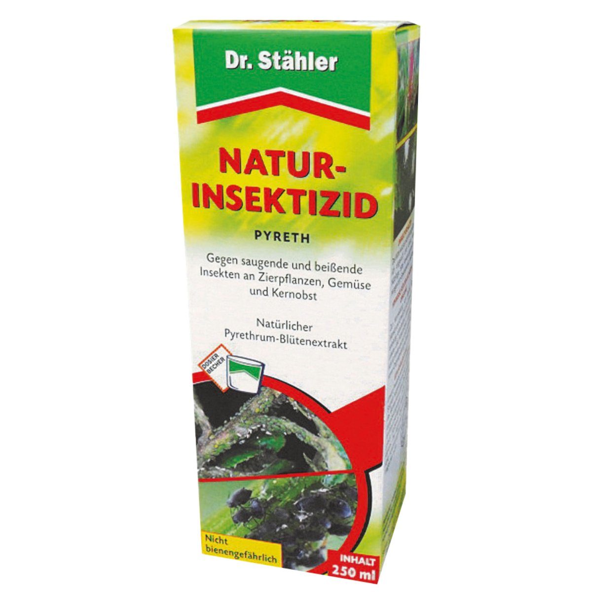 Dr. Stähler Pflanzen-Pilzfrei 250 ml Pyreth Natur Insektizid Dr. Stähler gegen Insekten Blattläuse, 250 ml