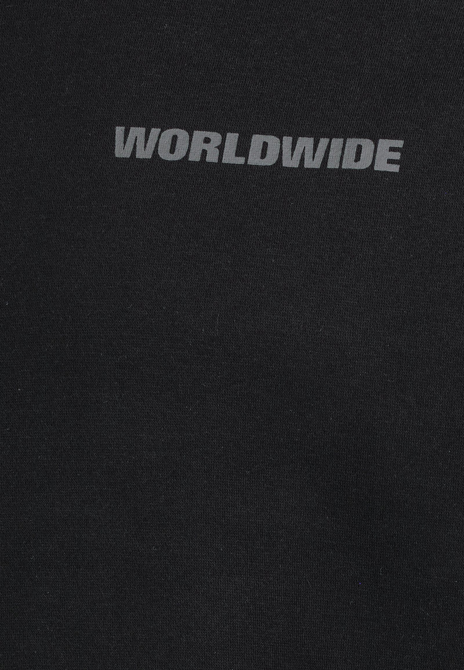 WORLDWIDE Hoodie SUBLEVEL black Sweathoodie