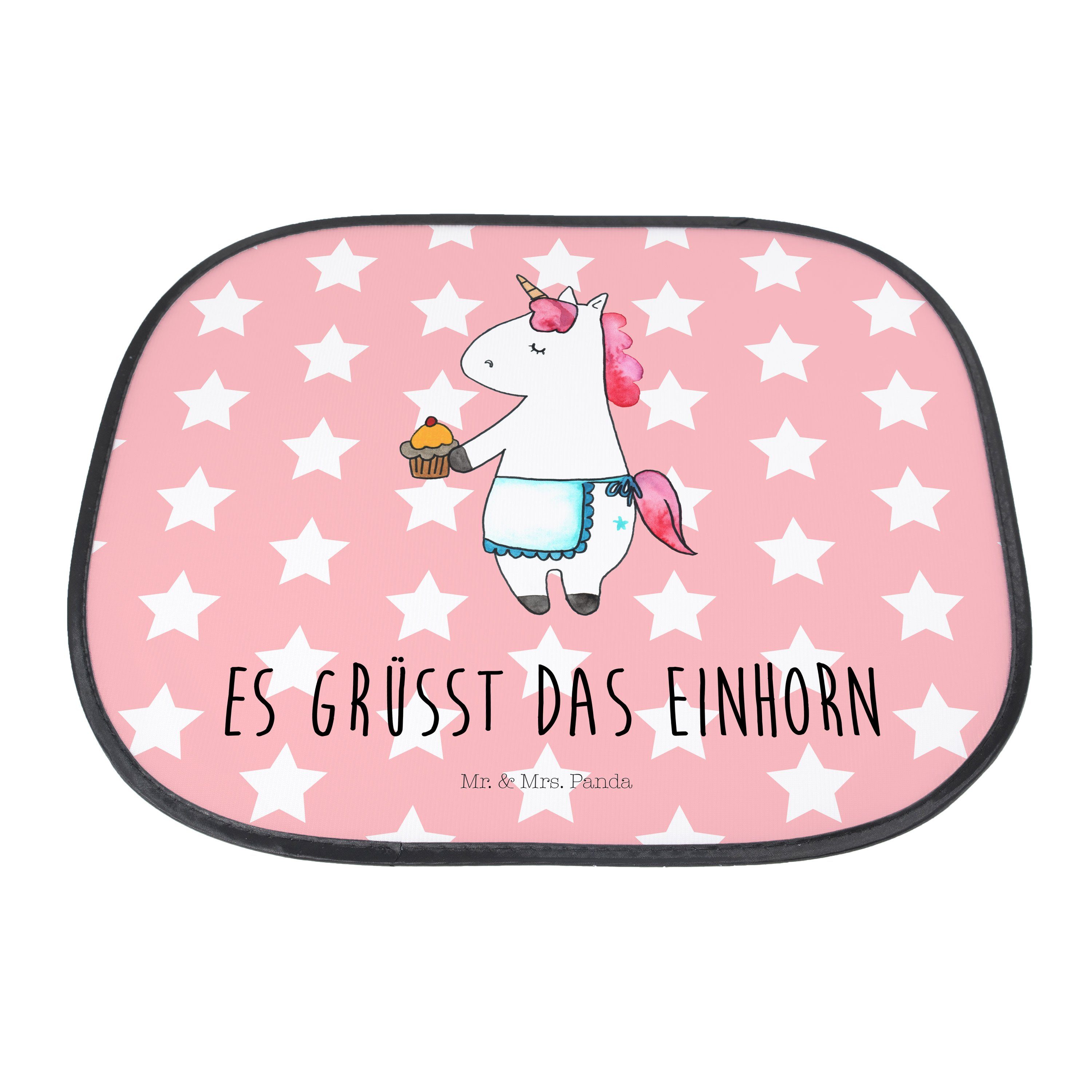 Sonnenschutz - Geschenk, Seidenmatt Unicorn, Pastell Pegas, Rot & - Sonnenblende, Muffin Mrs. Einhorn Panda, Mr.