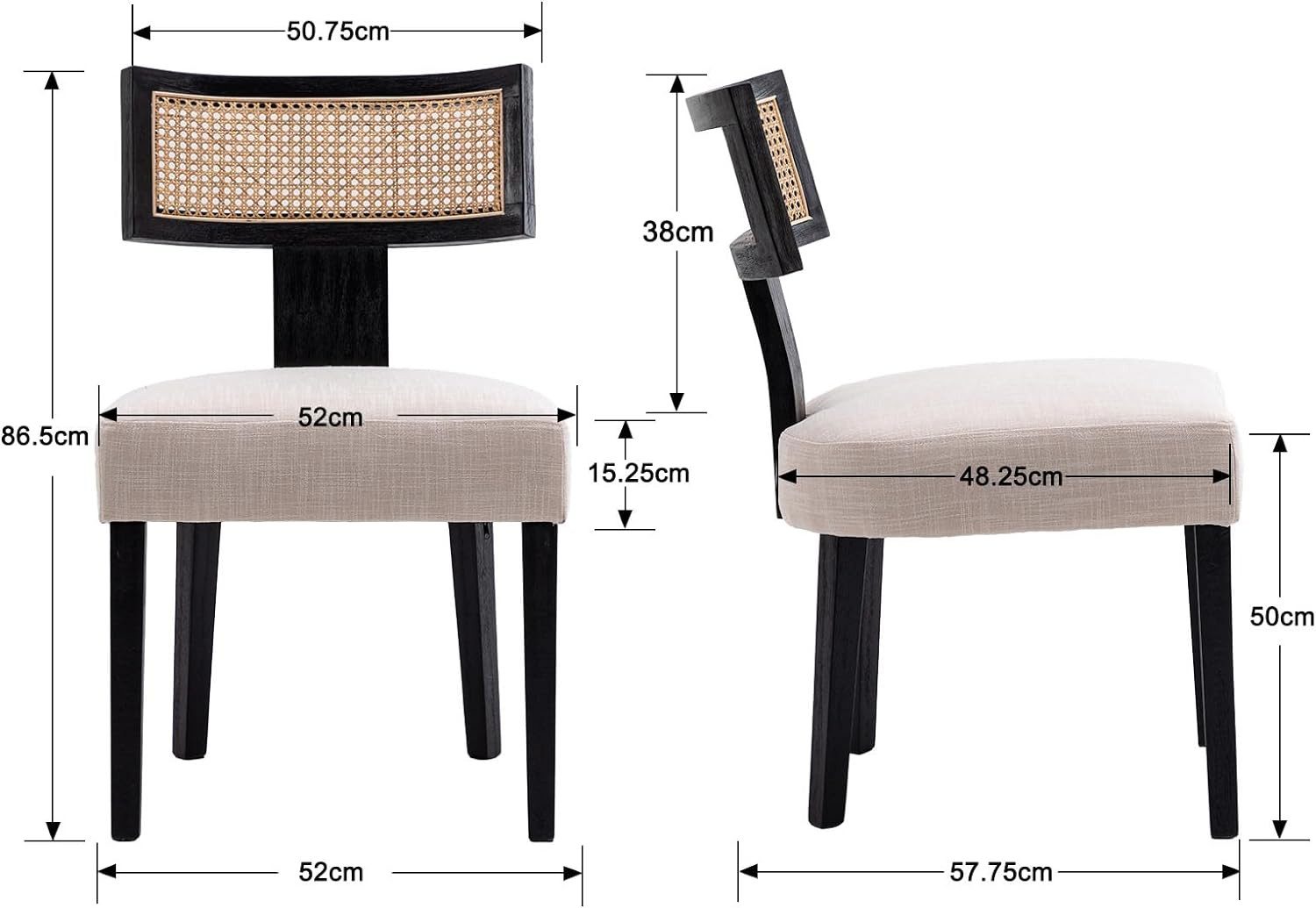 WAHSON OFFICE CHAIRS Esszimmerstuhl 2er Set günstig online kaufen