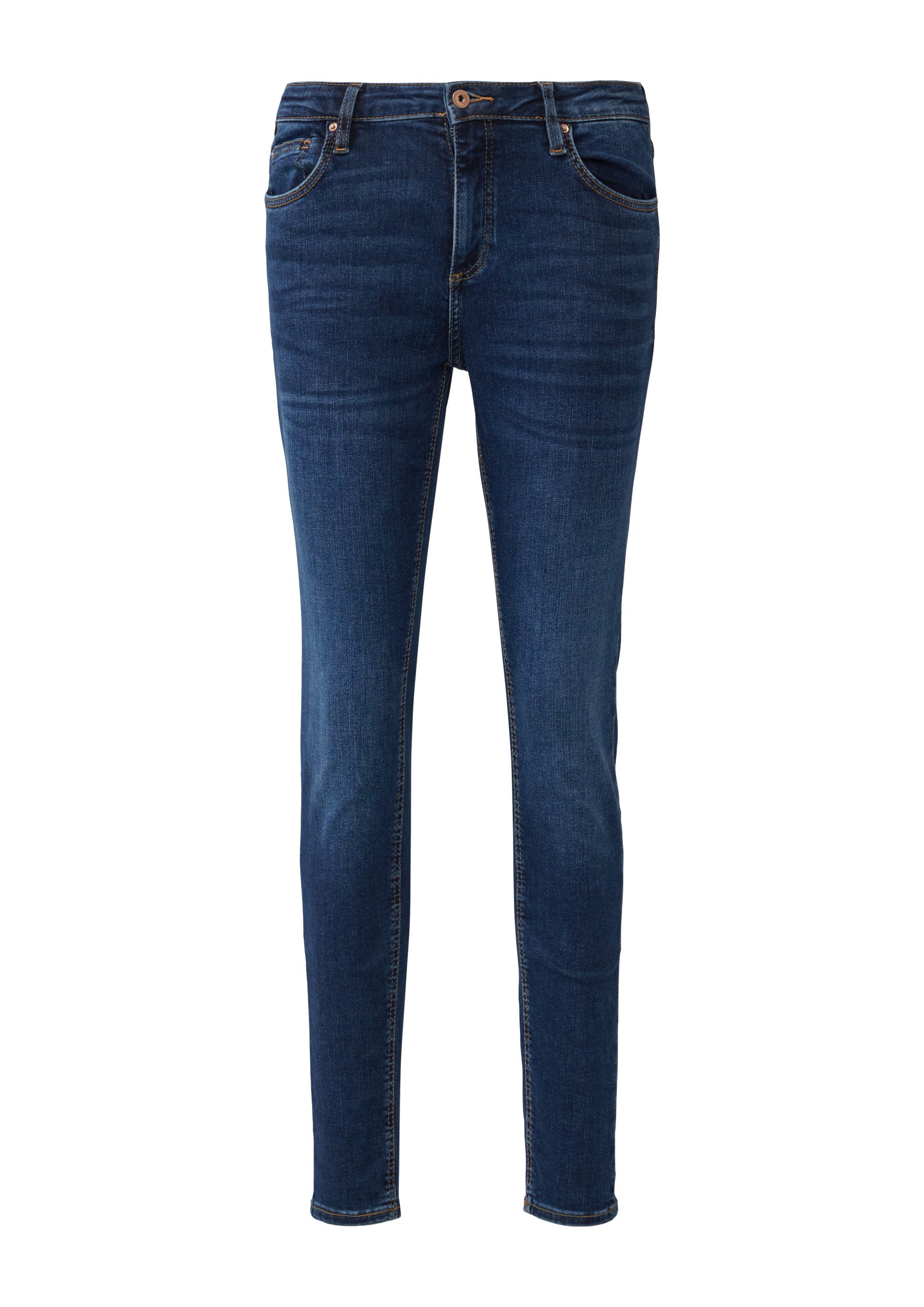 QS Skinny-fit-Jeans Jeans-Hose SADIE Jeans Sadie / Skinny Fit / Mid Rise / günstig online kaufen