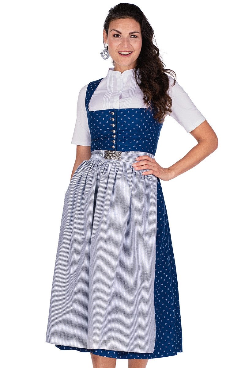Dirndl Dirndl lang 2tlg. - NOELLA - marine