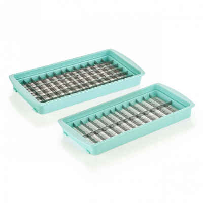 Genius Gemüsemesser Nicer Dicer Fusion XXL-Messereinsätze, Set 2-tlg., mintgrün