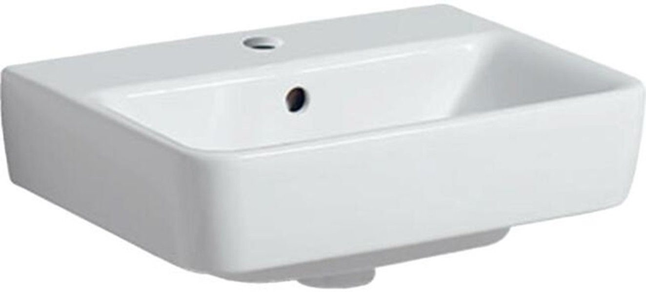 GEBERIT Waschbecken GE RENOVA Plan Handwaschbecken, 45x34cm m. Hl. mittig, günstig online kaufen