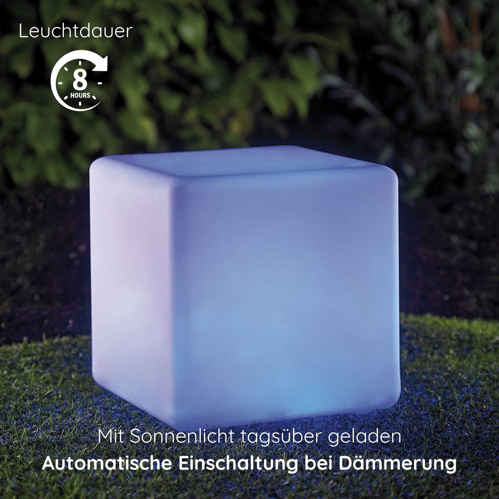MeLiTec LED Solarleuchte Gartenleuchte Leuchtkörper, LED günstig online kaufen