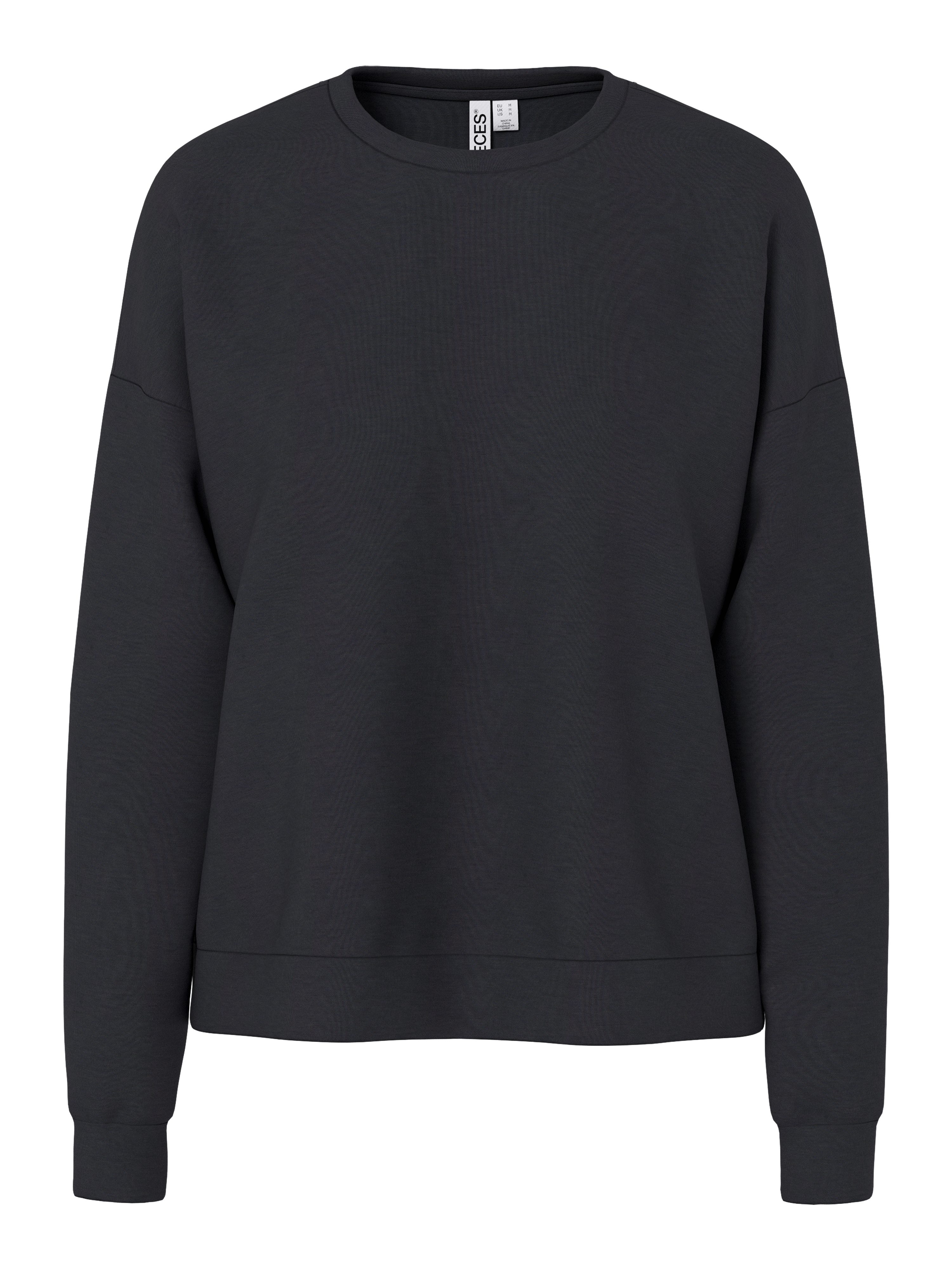pieces Langarmshirt PCMICHELLE SCUBA LS TOP SWT NOOS BC Materialmix