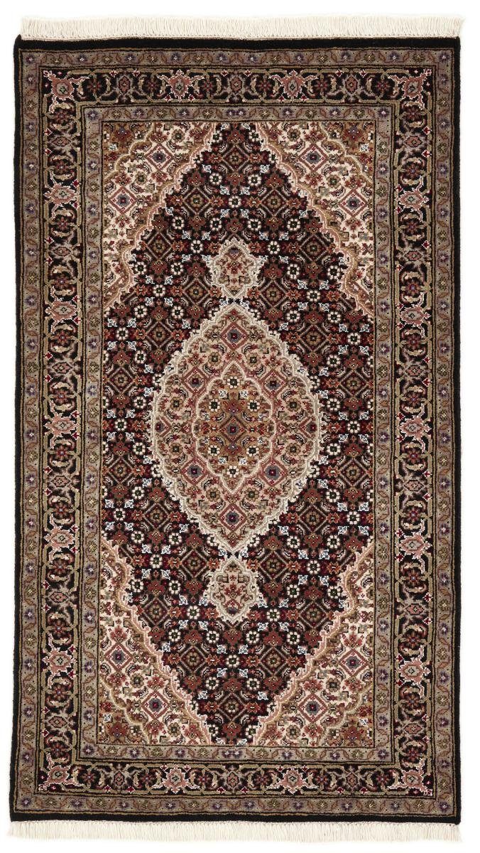 Orientteppich Indo Täbriz 92x158 Handgeknüpfter Orientteppich, Nain Trading, rechteckig, Höhe: 12 mm