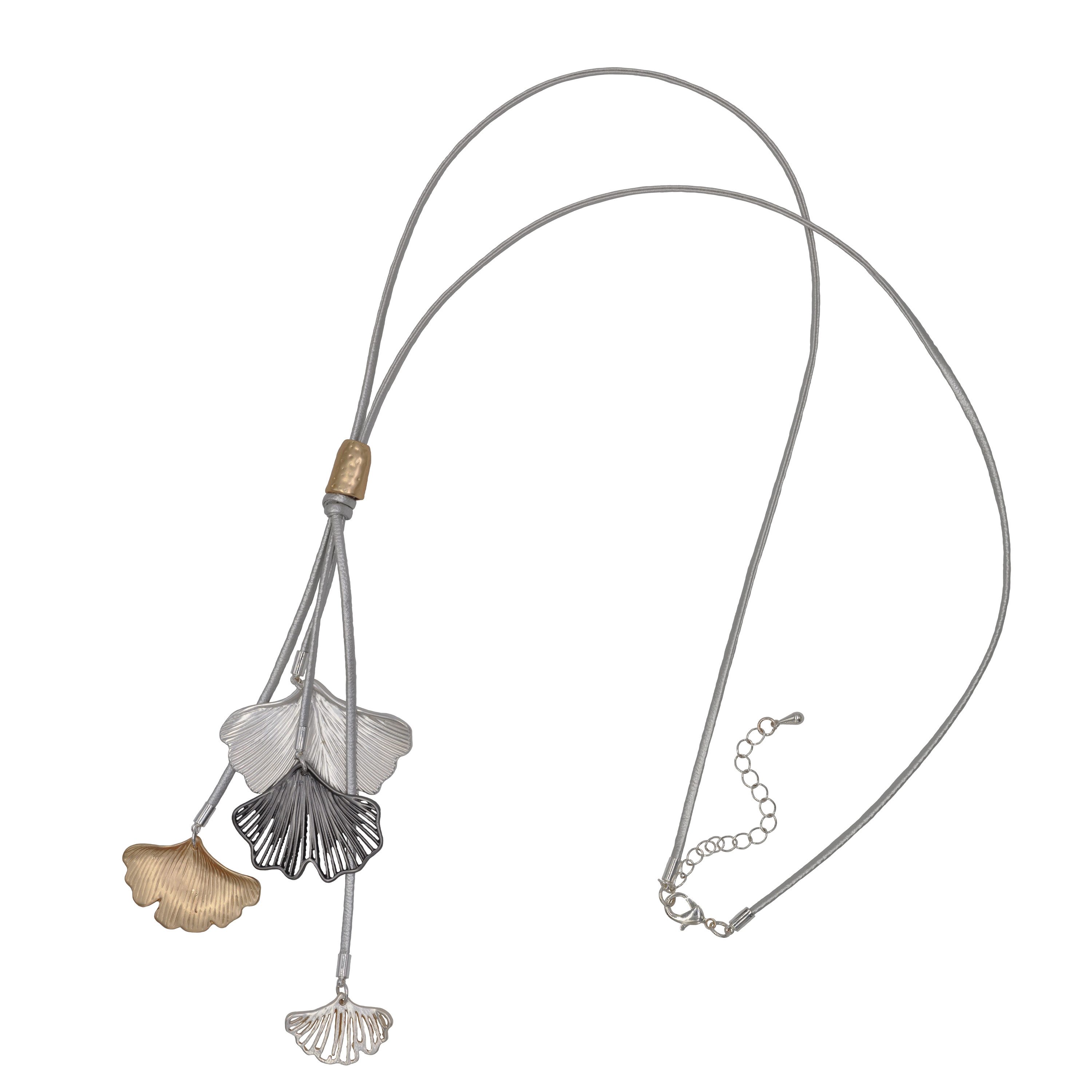 Lange Kette Schmuck Geschenk Multi Ginko
