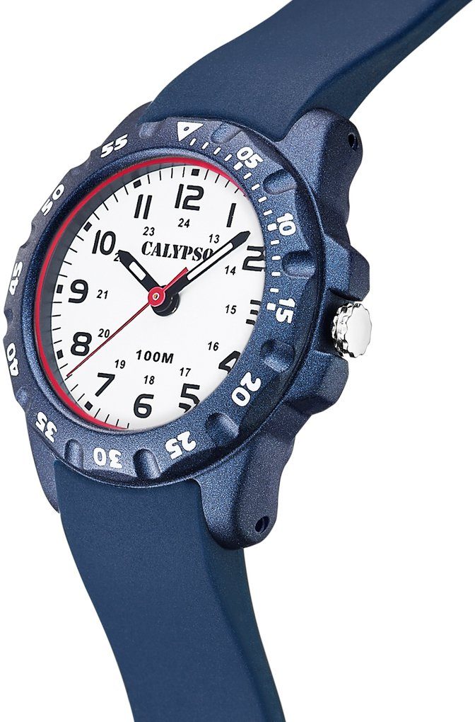 CALYPSO WATCHES Quarzuhr Junior Collection K5821/1, Armbanduhr, Kinderuhr, bis 10 bar wasserdicht, ideal als Geschenk