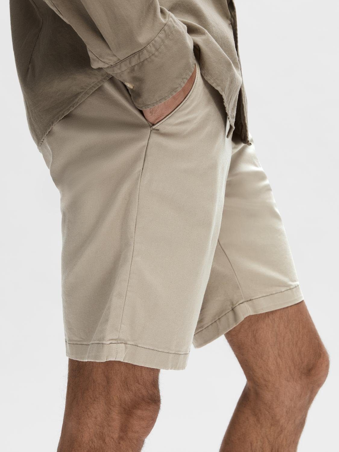 Selected Chinoshorts SLHSLIM-MILES FLEX SHORTS NOOS Baumwollmischung, slim fitslim fit – Bild 5 von 5