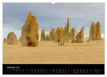 CALVENDO Wandkalender Western Australia / UK-Version (Premium-Calendar 2023 DIN A2 Landscape)