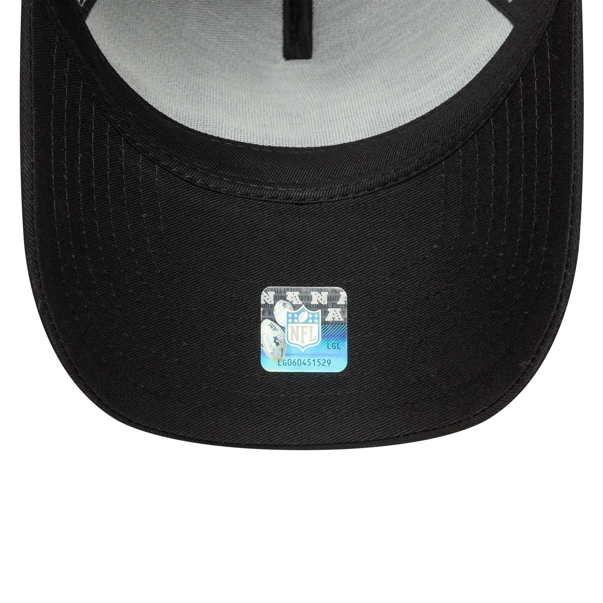 New Era Snapback Cap 9FORTY E-Frame Las Vegas Raiders NFL Charcoal