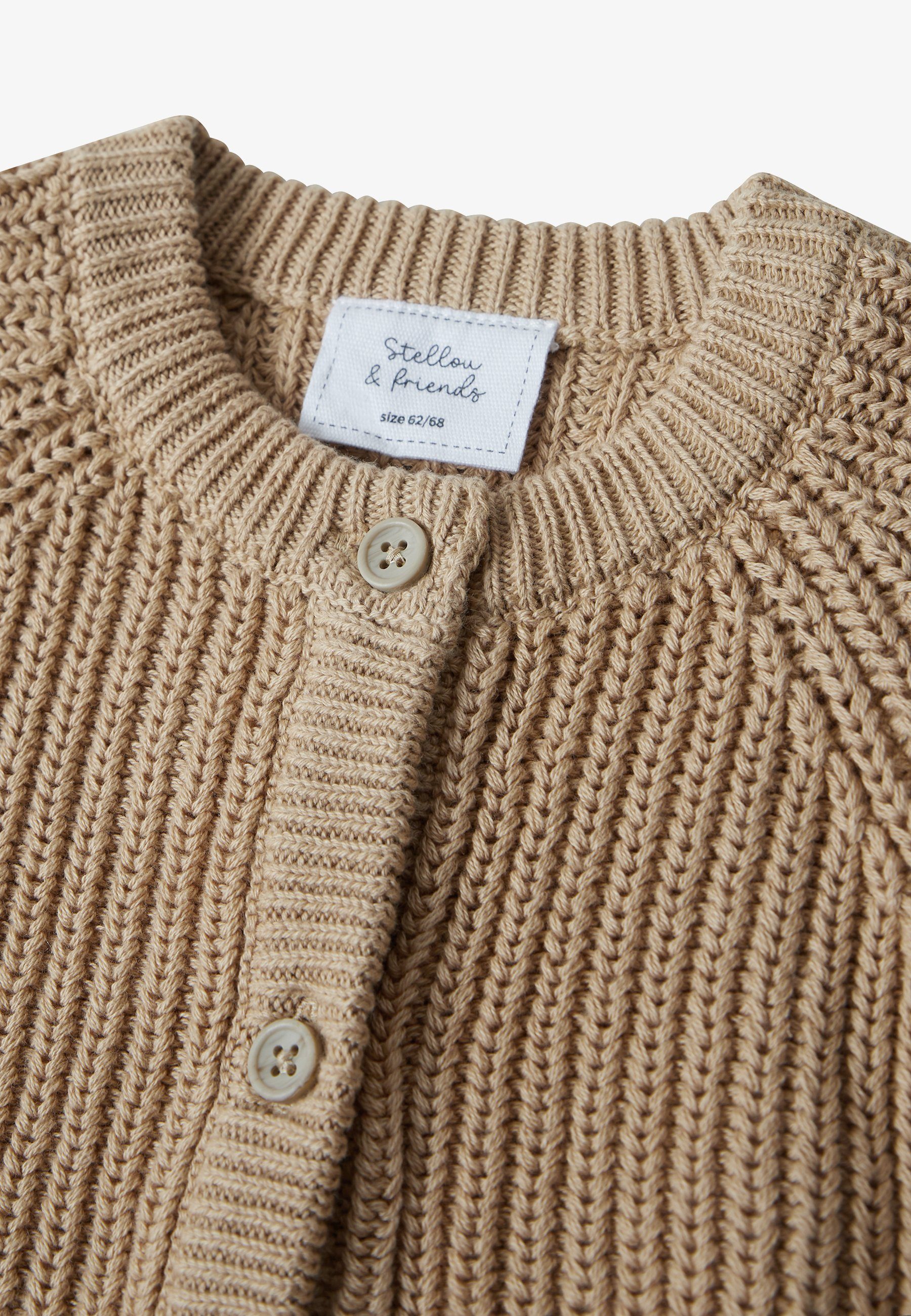 Stellou & friends Strickjacke Gerippter Cardigan Gerippter Cardigan – Bild 3 von 3