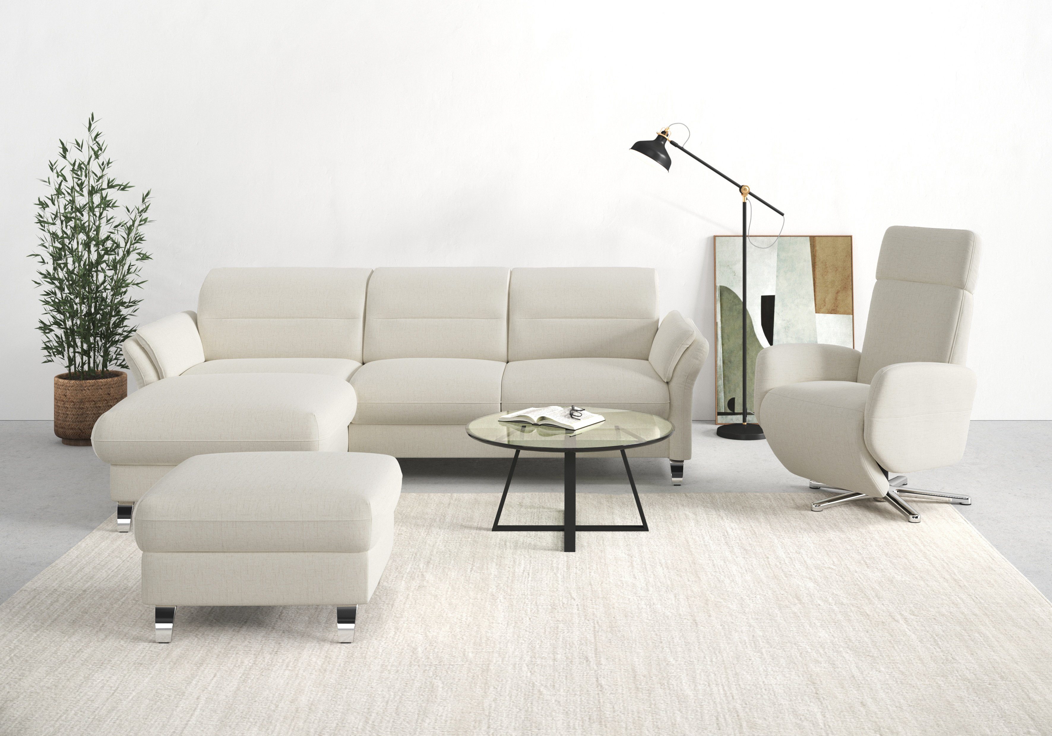sit&more Ecksofa Grenoble L-Form mit Federkern, günstig online kaufen