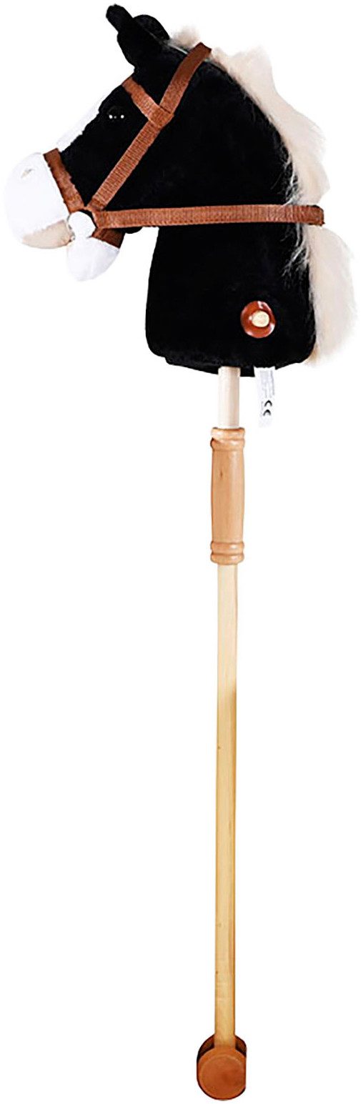 Knorrtoys® Steckenpferd Blacky