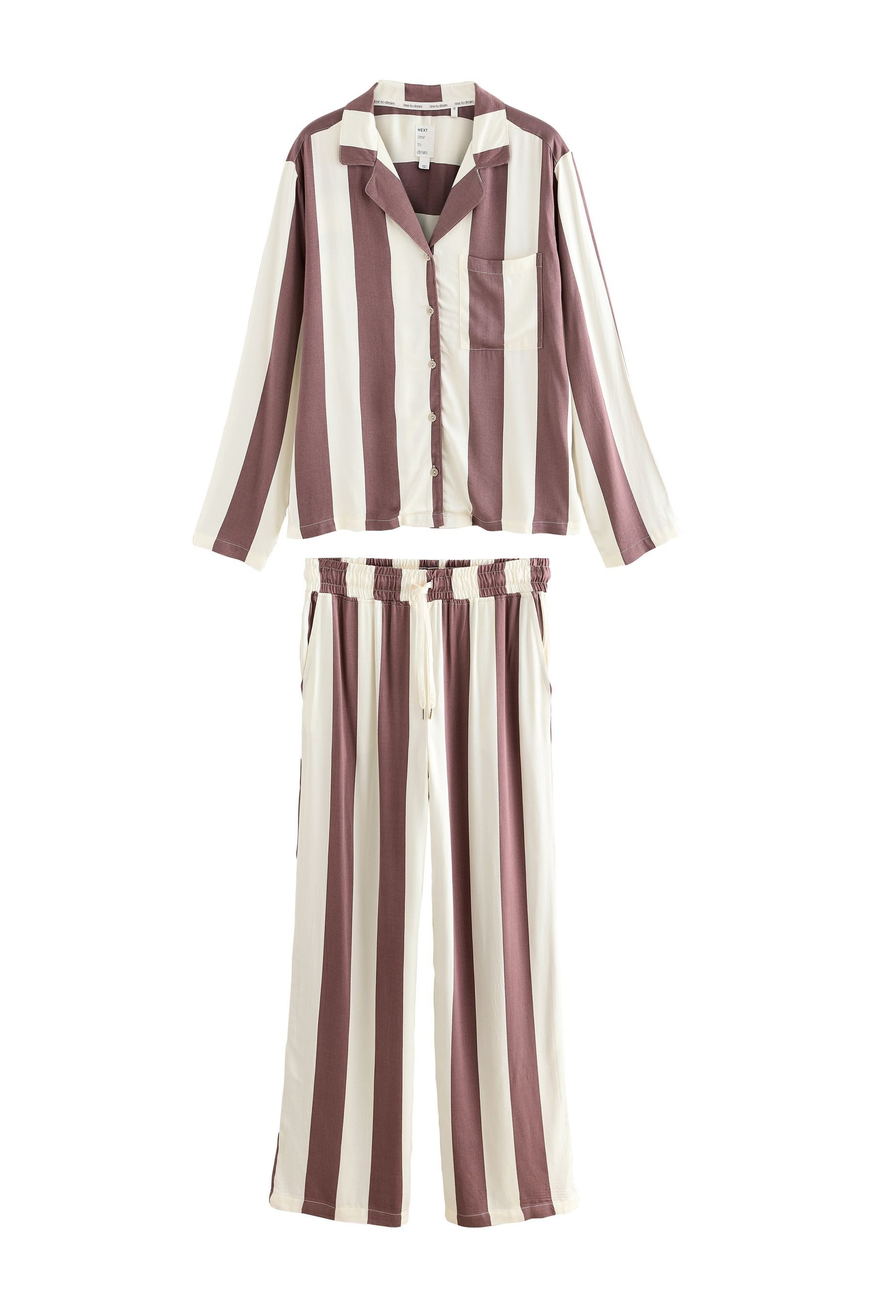 Next Pyjama Pyjama mit Knopfleiste (2 tlg)