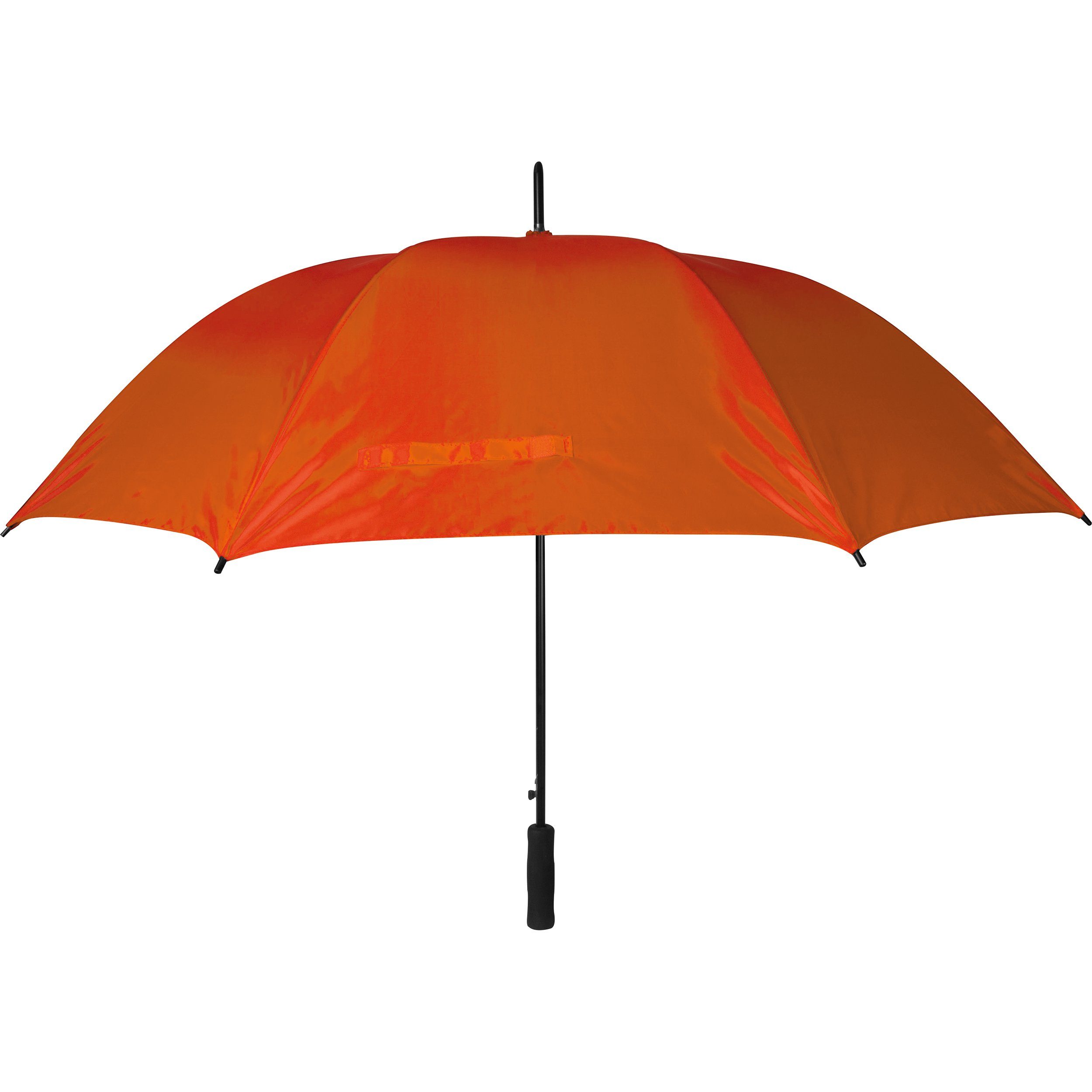 Easy Gifts Stockregenschirm Automatik-Regenschirm XXL / mit Softgriff / Farbe: orange
