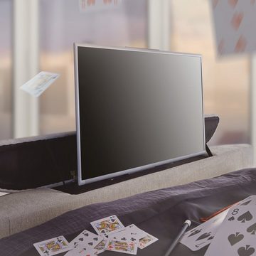 Liadomo Boxspringbett Jella Mix, mit ausfahrbarer TV-Halterung und USB-Ladeports, 180 x 200 cm