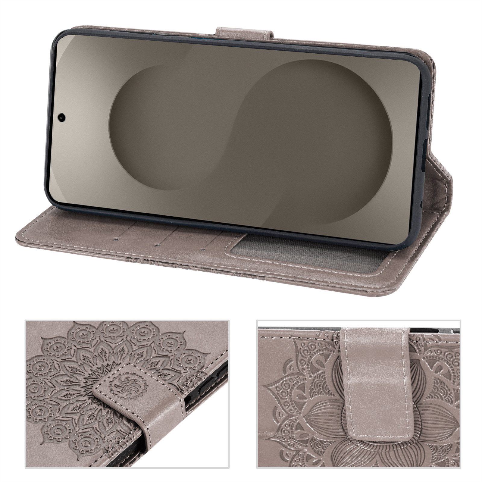 betterfon Handyhülle für Samsung Galaxy S26 Hülle Wallet Case Kartenfächern, Hergestellt aus PU-Leder & weichem TPU – Bild 5 von 5