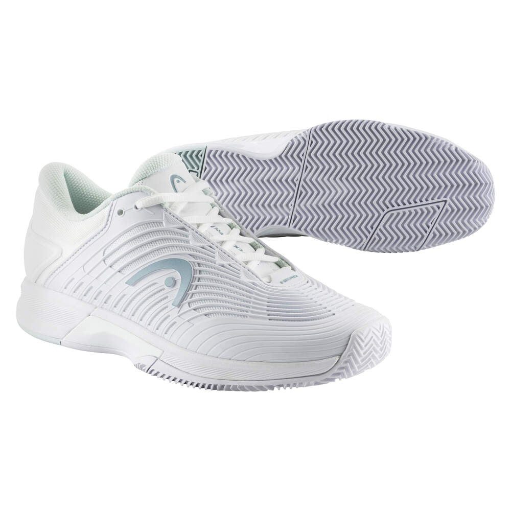 Head Revolt Pro 4.5 Clay/Sandplatz weiss/aquablau Damen Tennisschuh