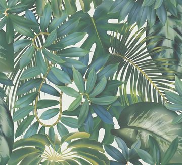 A.S. Création Vliestapete PintWalls Dschungel Blätter, glatt, matt, (1 St), Dschungeltapete