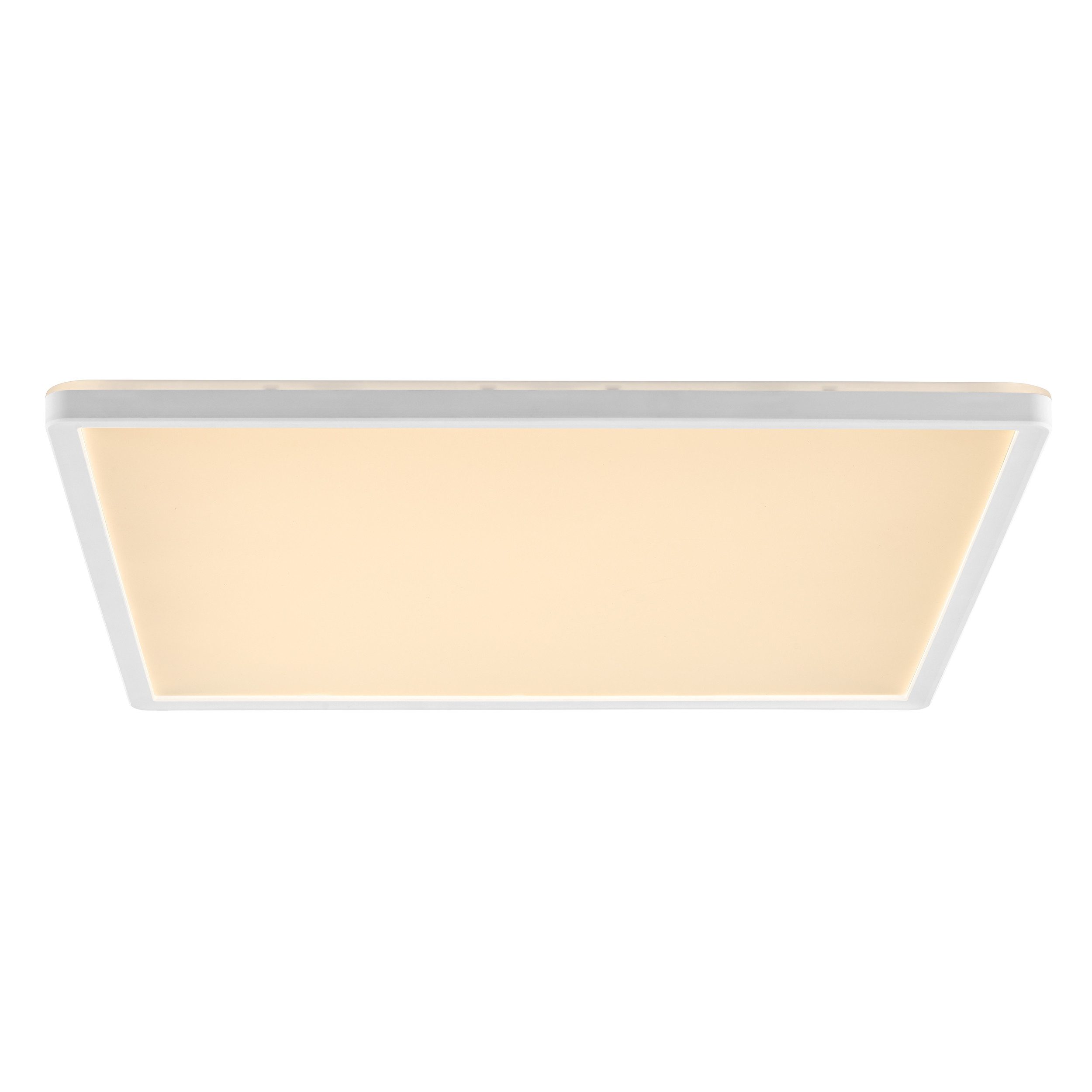 Brilliant LED Panel Lumaro, CCT - über Fernbedienung, Dimmfunktion, Farbsteuerung, Nachtlichtfunktion, Timerfunktion, LED fest integriert, warmweiß - kaltweiß, LED-Paneel, 42cm, 3000 lm, 2700-6500 K, dimmbar, CCT über Wandschalter