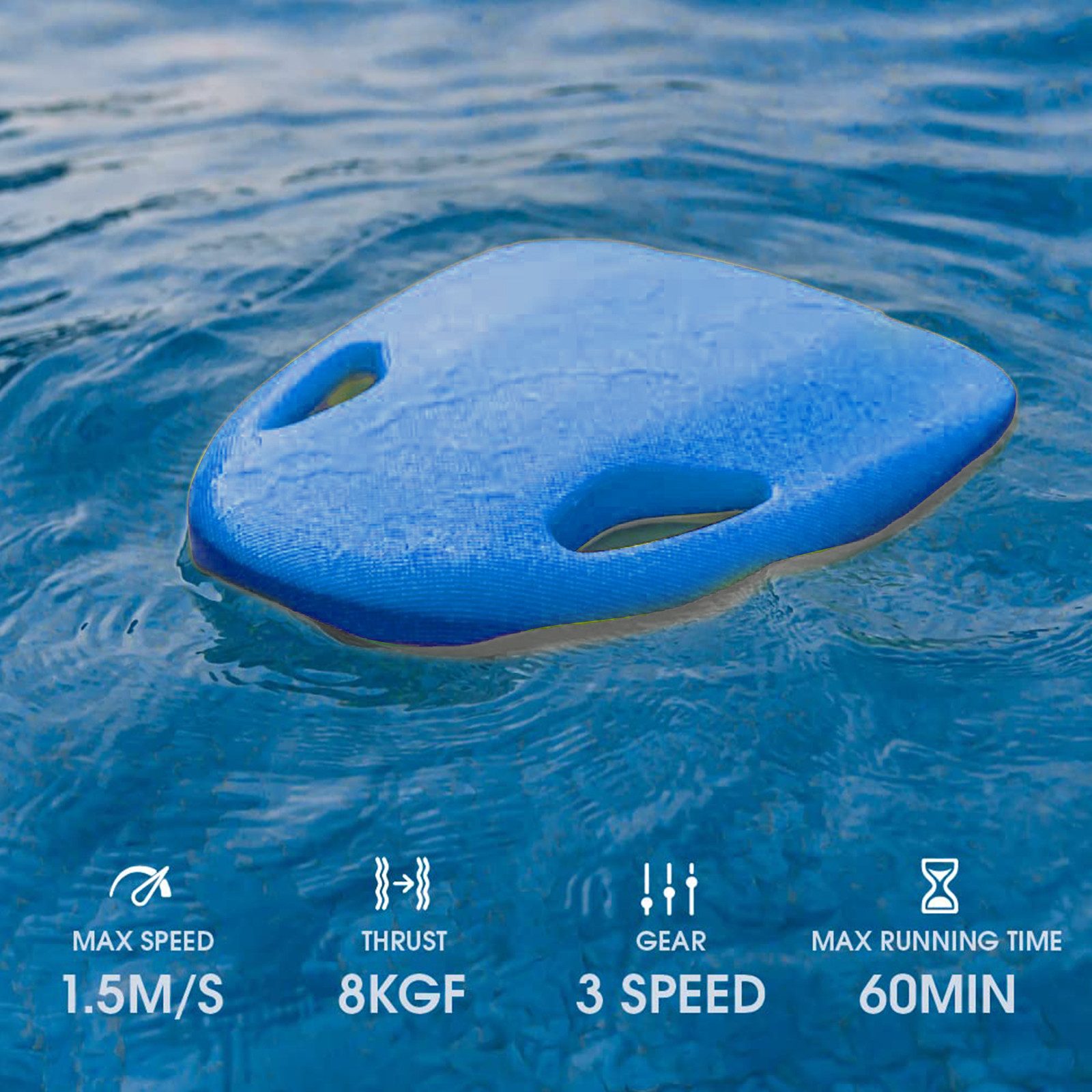 EVERCROSS TECH Schwimmhilfe Elektrisches, Schwimmen Kickboard, günstig online kaufen