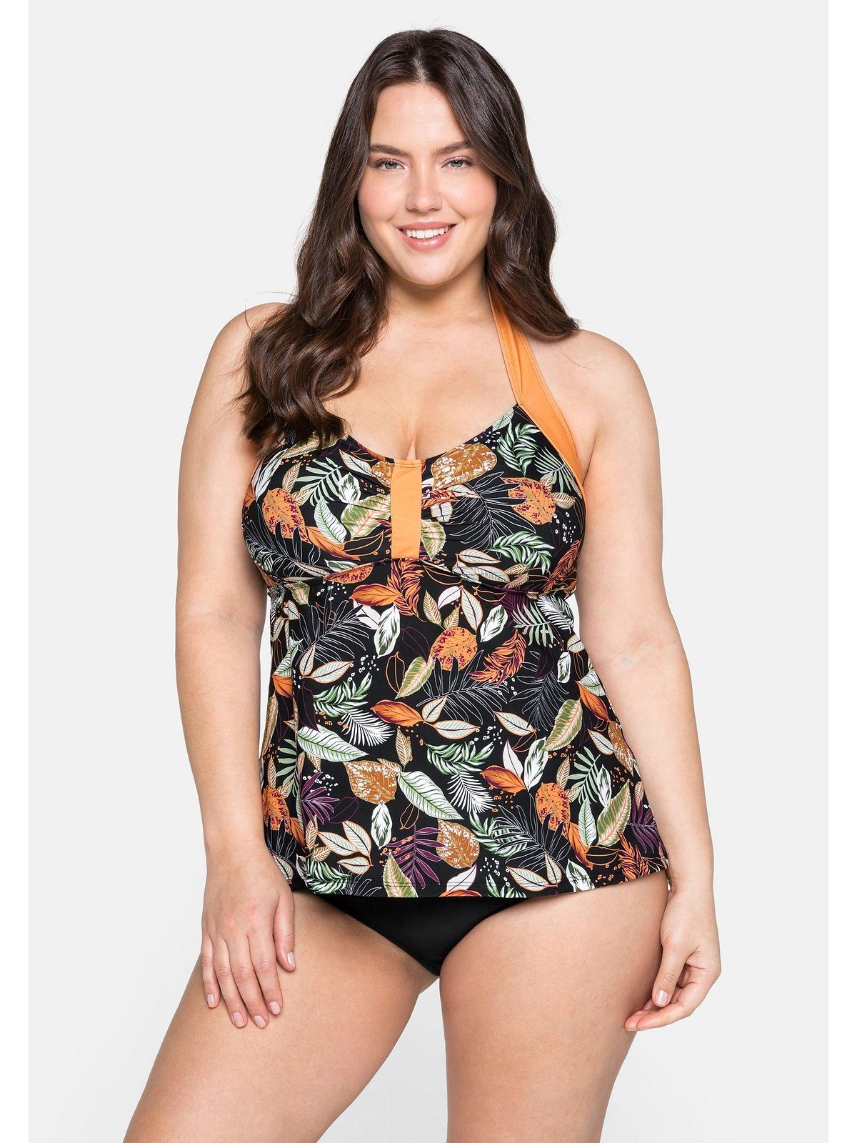 sheego by Joe Browns Tankini-Top Große Größen, mit wattierten Cups