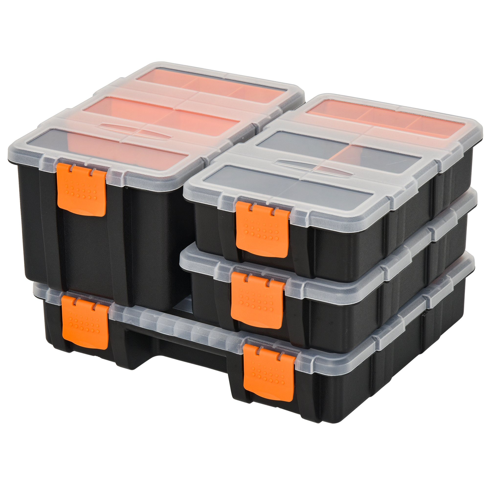 Durhand Werkzeugbox Werkzeugaufbewahrung Box 4-teiliges set