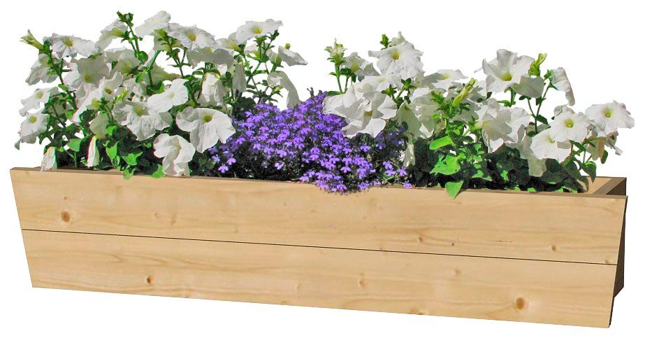 Nordic Holz Blumenkasten, B 130 cm, Fichtenholz OTTO