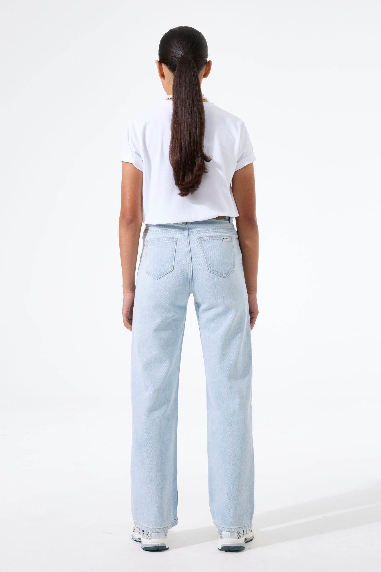 Garcia Schlagjeans Ilvy for Girls, mit weitem Bein