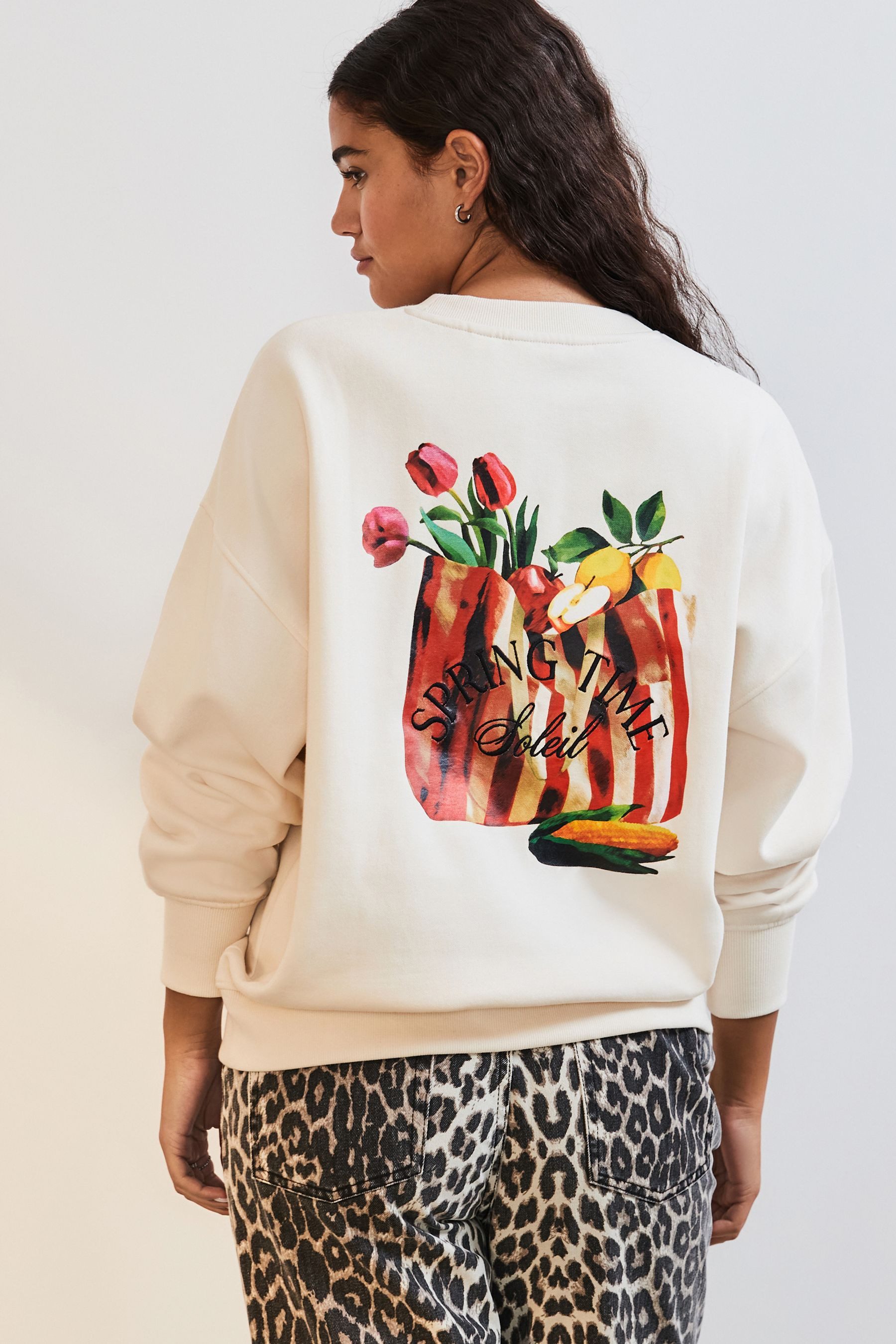 Next Sweater Sweatshirt mit Rundhalsausschnitt und günstig online kaufen