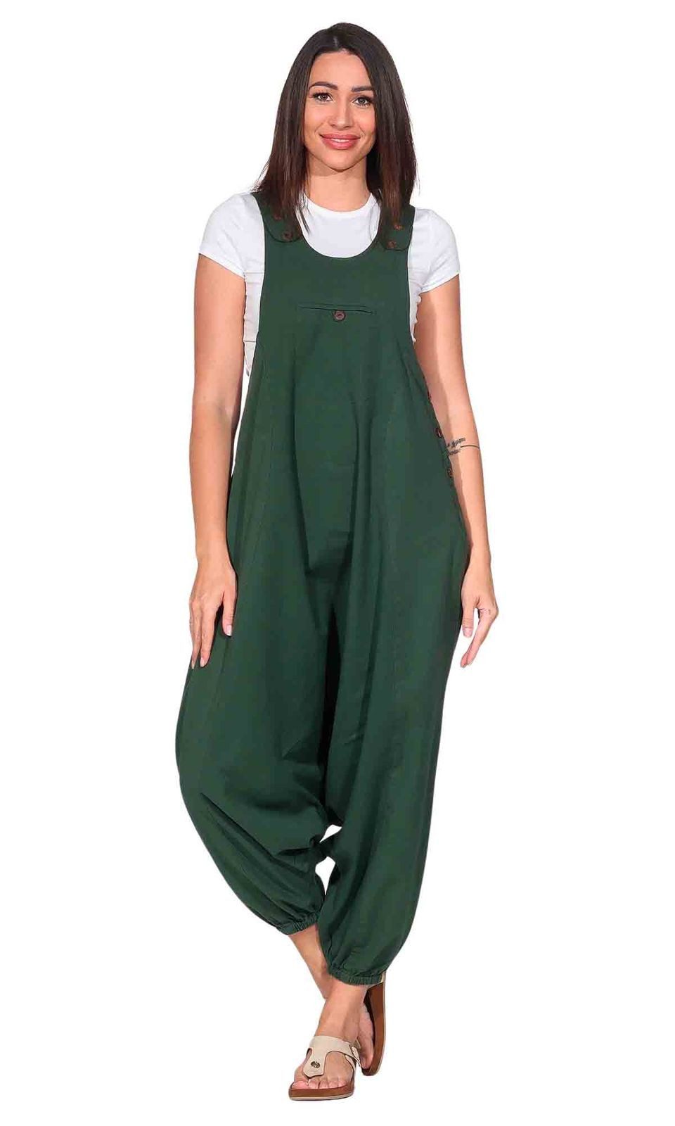 KUNST UND MAGIE Haremshose Kunst und Magie Hippie Latzhose Haremshose Hose günstig online kaufen