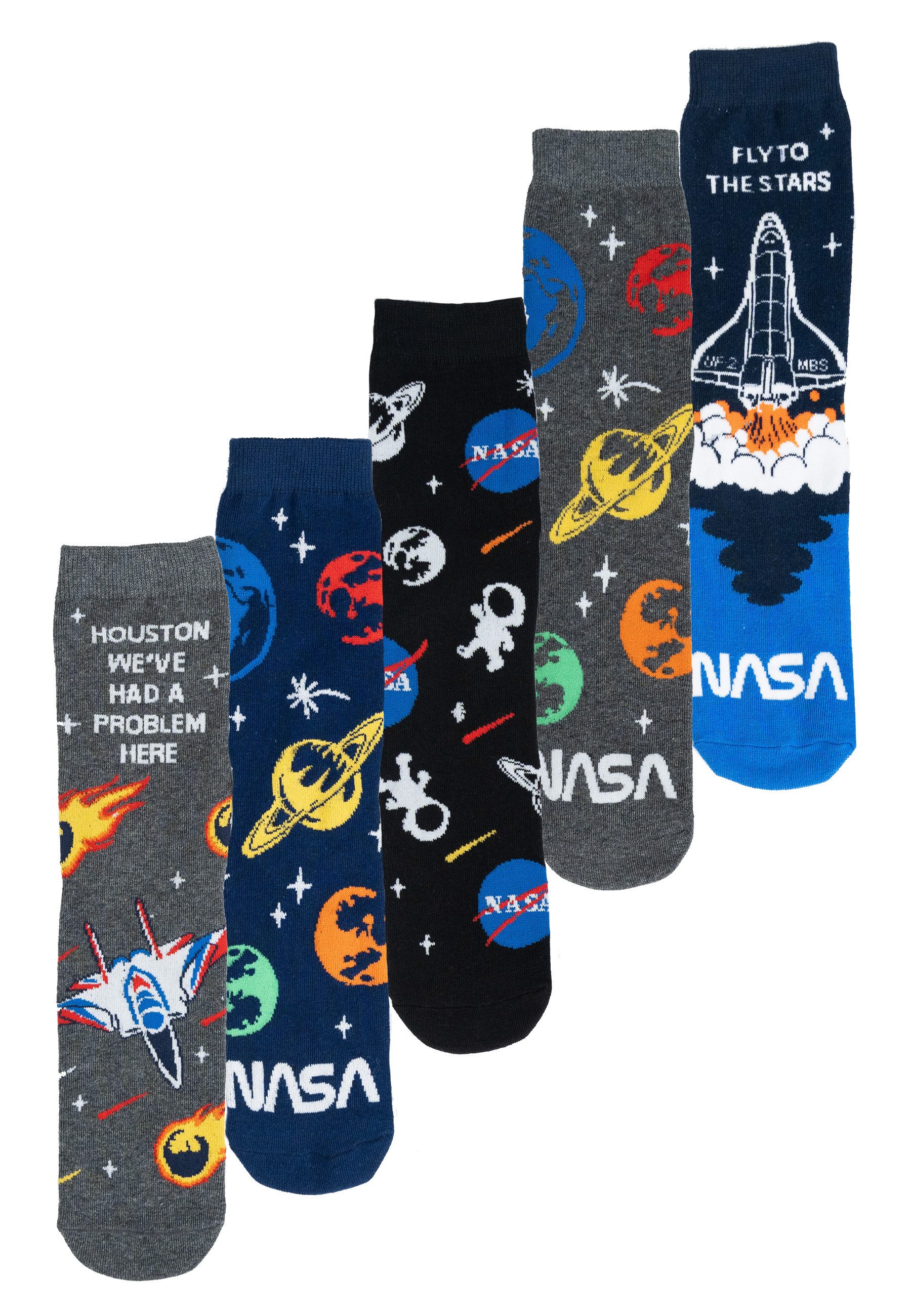 United Labels® Socken NASA Socken Sneaker günstig online kaufen